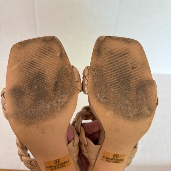 Lulu’s Louella Light Nude High Heel Sandals - Picture 12 of 16